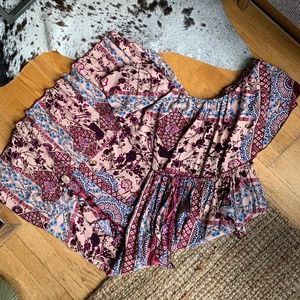 Pink Off The Shoulder Maxi Dress